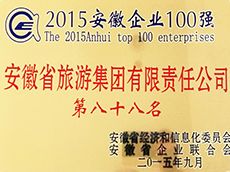 2015年度安徽企業100強